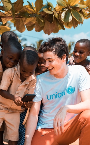 Henri Pfr, ambassadeur bénévole d'UNICEF Belgique