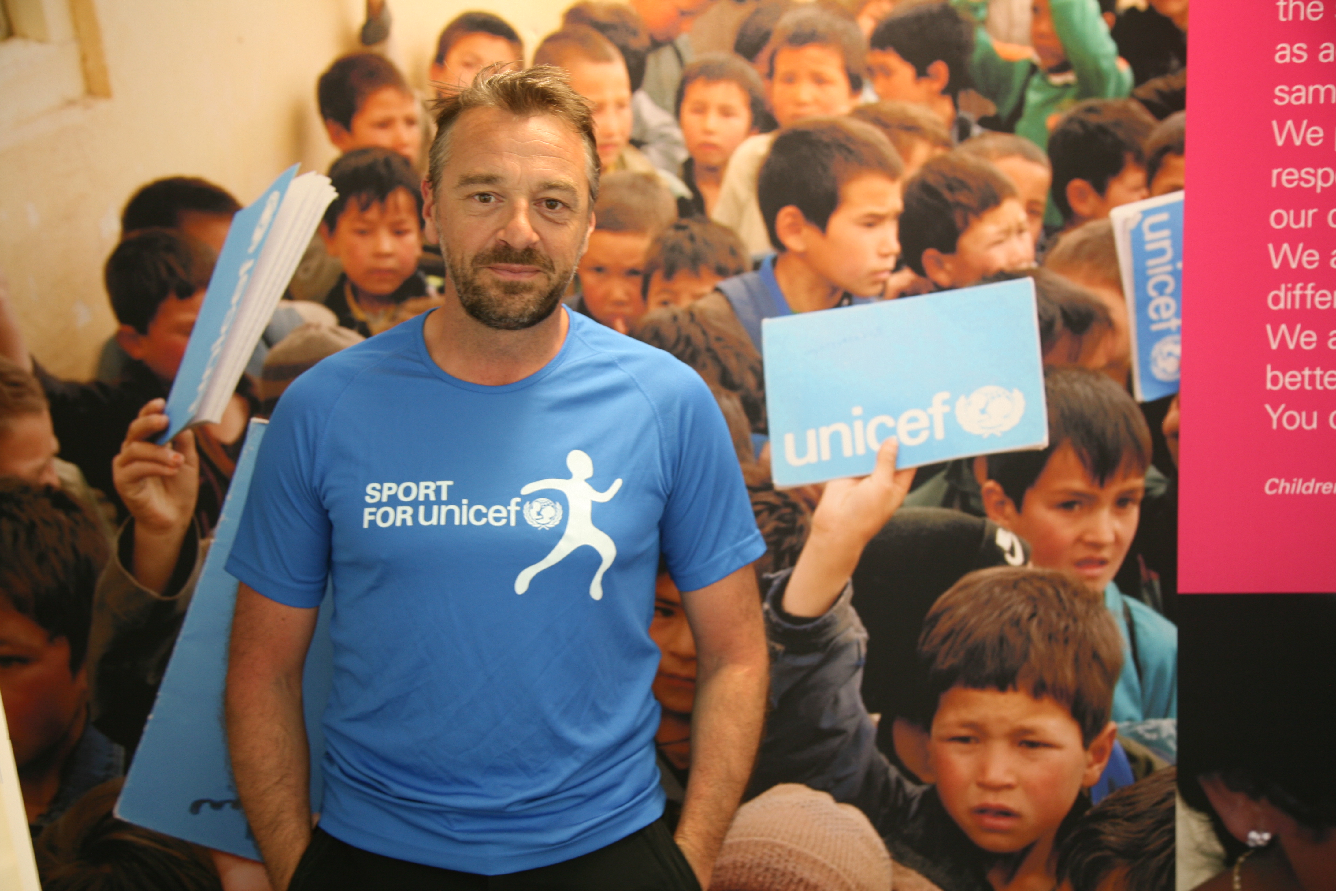 Tom Waes, Ambassadeur bénévole d'UNICEF Belgique