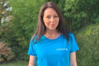 Kristel Verbeke, vrijwillig ambassadrice van UNICEF België